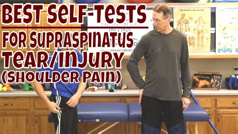 supraspinatus tear special tests|diagnosing shoulder pain by movement.